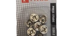 Press Studs - Silver Size:0 20 Cards