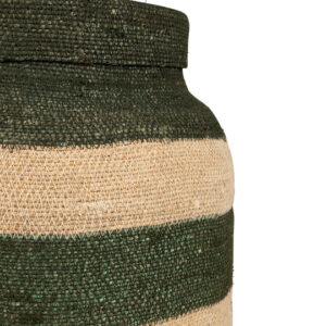 Goa Laundry Basket Lrg Evergreen (Dia50X55H)