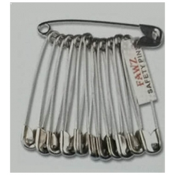 Safety Pins - Carded Size: 0 - 12 Cards