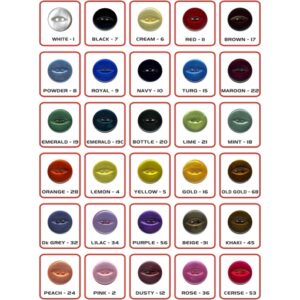 Buttons - Fish Eye 11.5mm 1000s