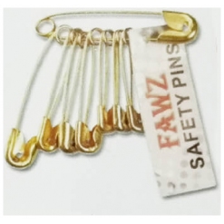 Safety Pins - Carded Gld Asst