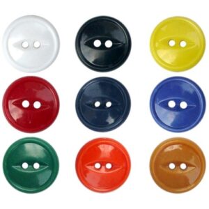 Buttons - Plastic Fish Eye 1000s