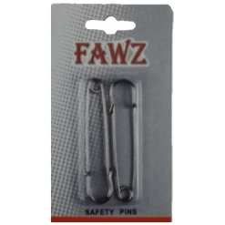Safety Pins - Card Blanket Gld - 12 Cards