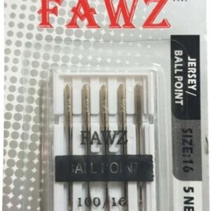 Machine Needles Ball Point 10 Cards Size 12