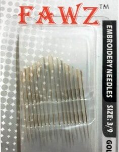 Hand Needles Gld Eye Embroidery 20/box