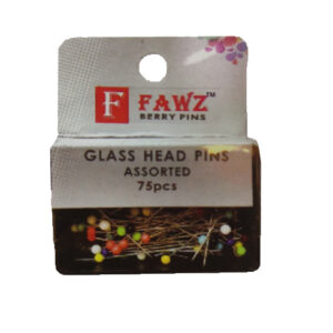 Head Pins Glass Head 12/box