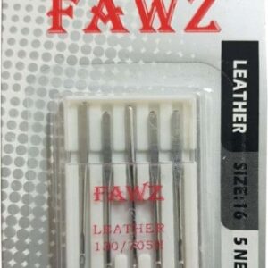 Machine Needles Leather 10 Cards Size 16