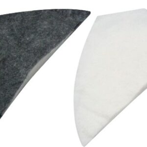 Shoulder Pads (Pairs) 20mm Black (Medium)