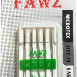 Machine Needles Microtex 10 Cards Size 10