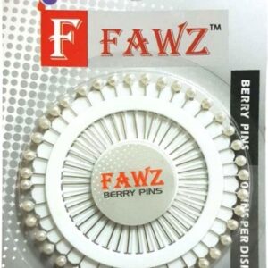 Head Pins Berry Pearl Carded 12/box
