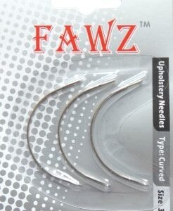 Hand Needles Upholstery Curve 3\ 12 cds