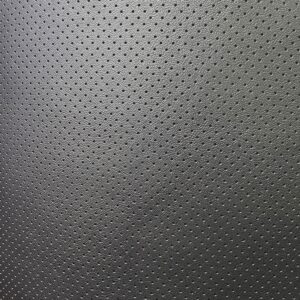 Perforated Car Seat Fabric - Black