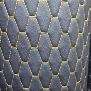 Bentley Car Fabric - black/Yellow
