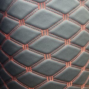 Bentley Car Fabric- black/Red